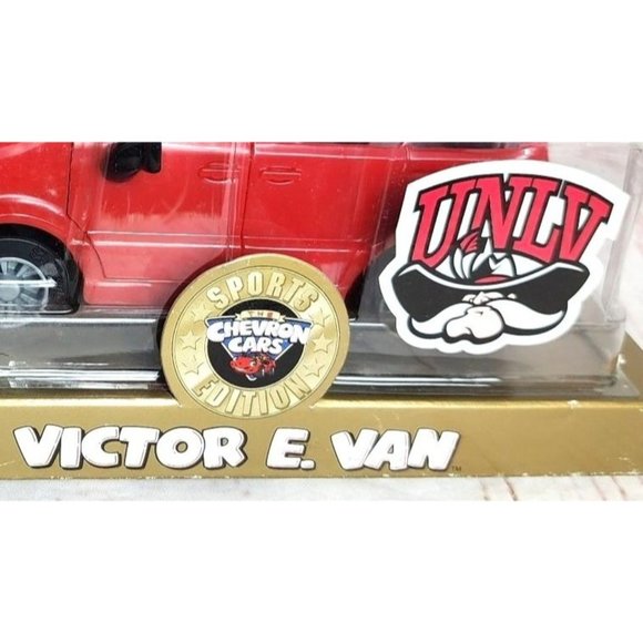 Vintage 2007 Chevron Cars UNLV Victor E. Van Sports Edition Techron Toy Car - Picture 2 of 16